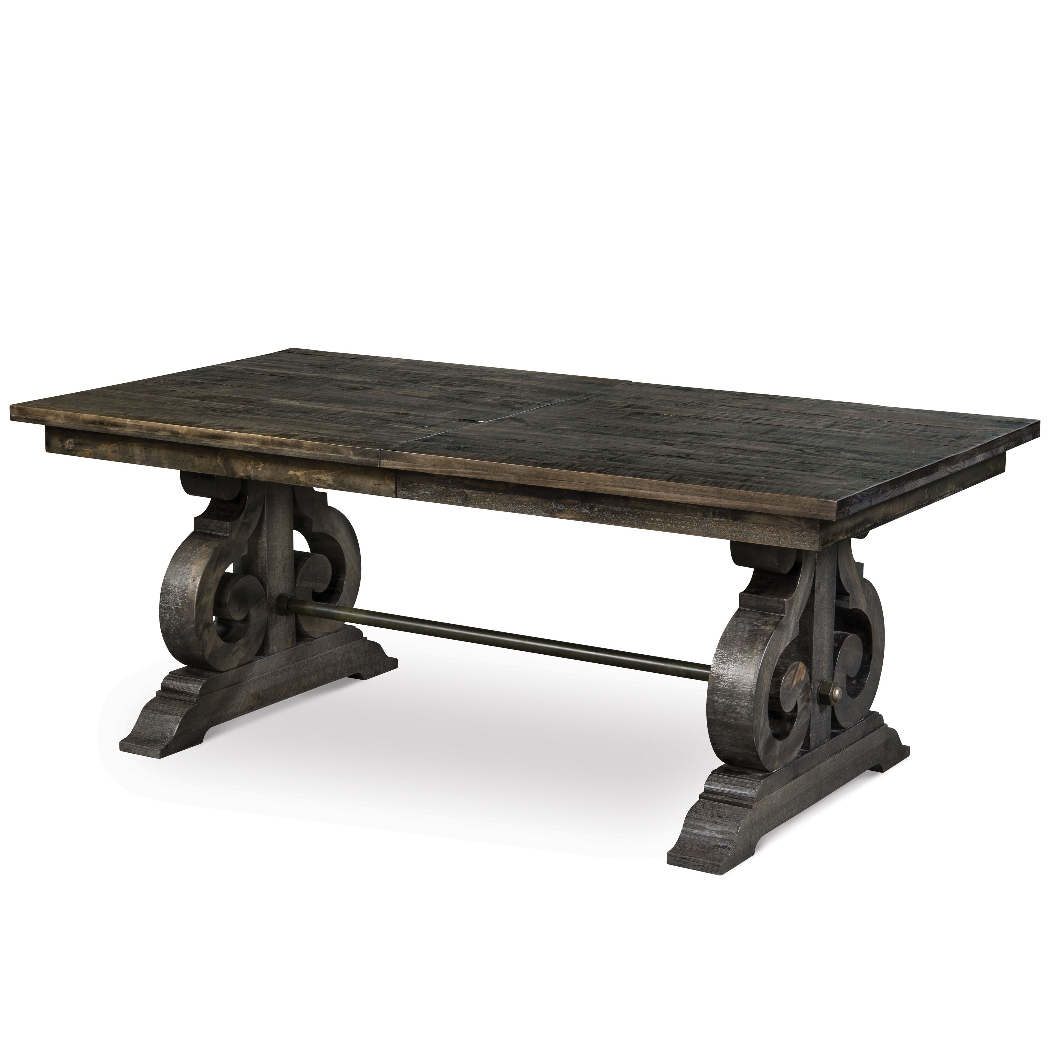 Bellamy Rectangular Dining Table - Modern Farmhouse Style Wooden Dining Table for 6-8 People | Perfect for Family Gatherings, Dinner Parties & Kitchen Dining Rooms