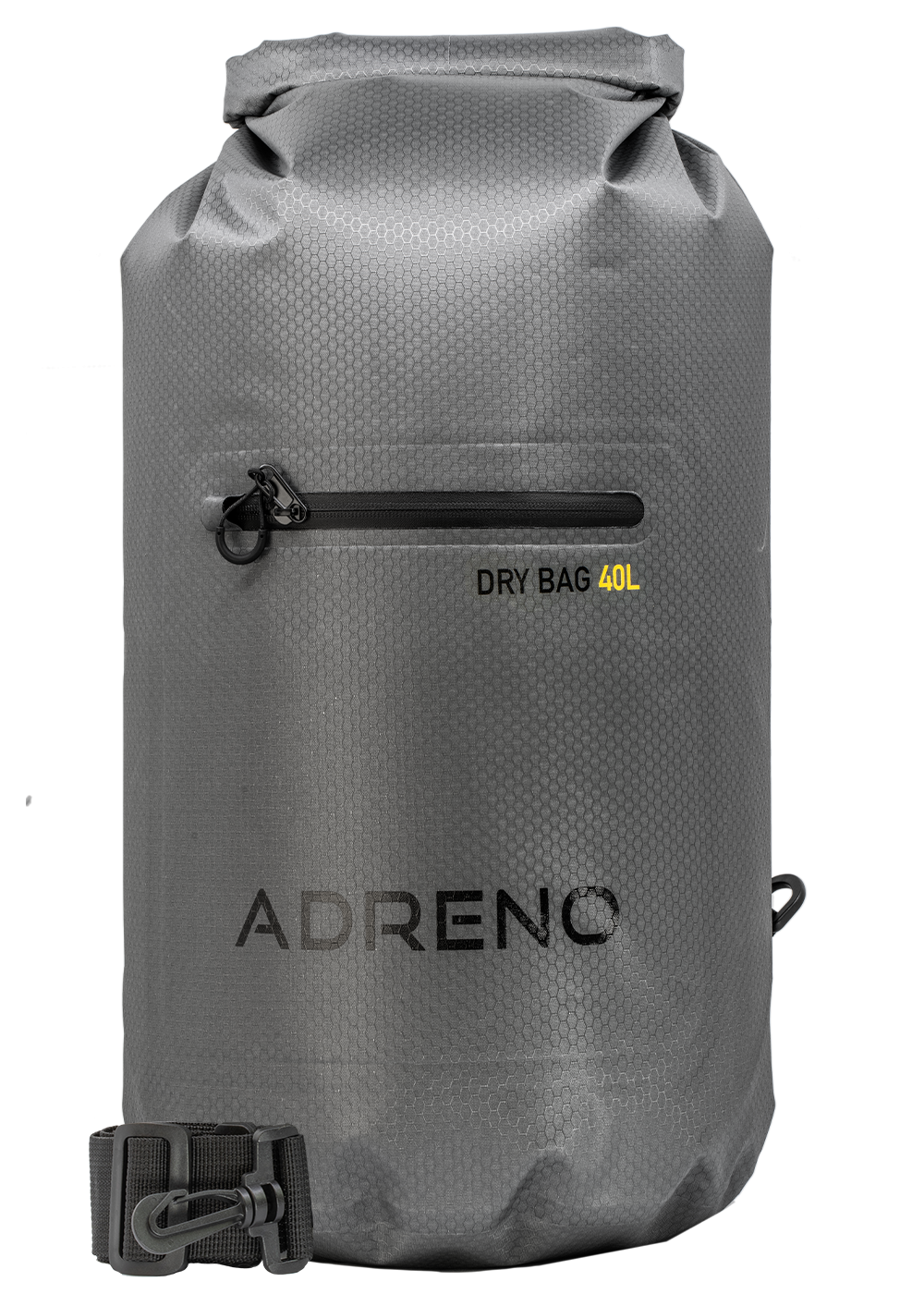 Waterproof 40L Adreno Dry Bag with Heavy Duty Zipper - Ideal for Kayaking, Camping, and Water Sports Gear Storage