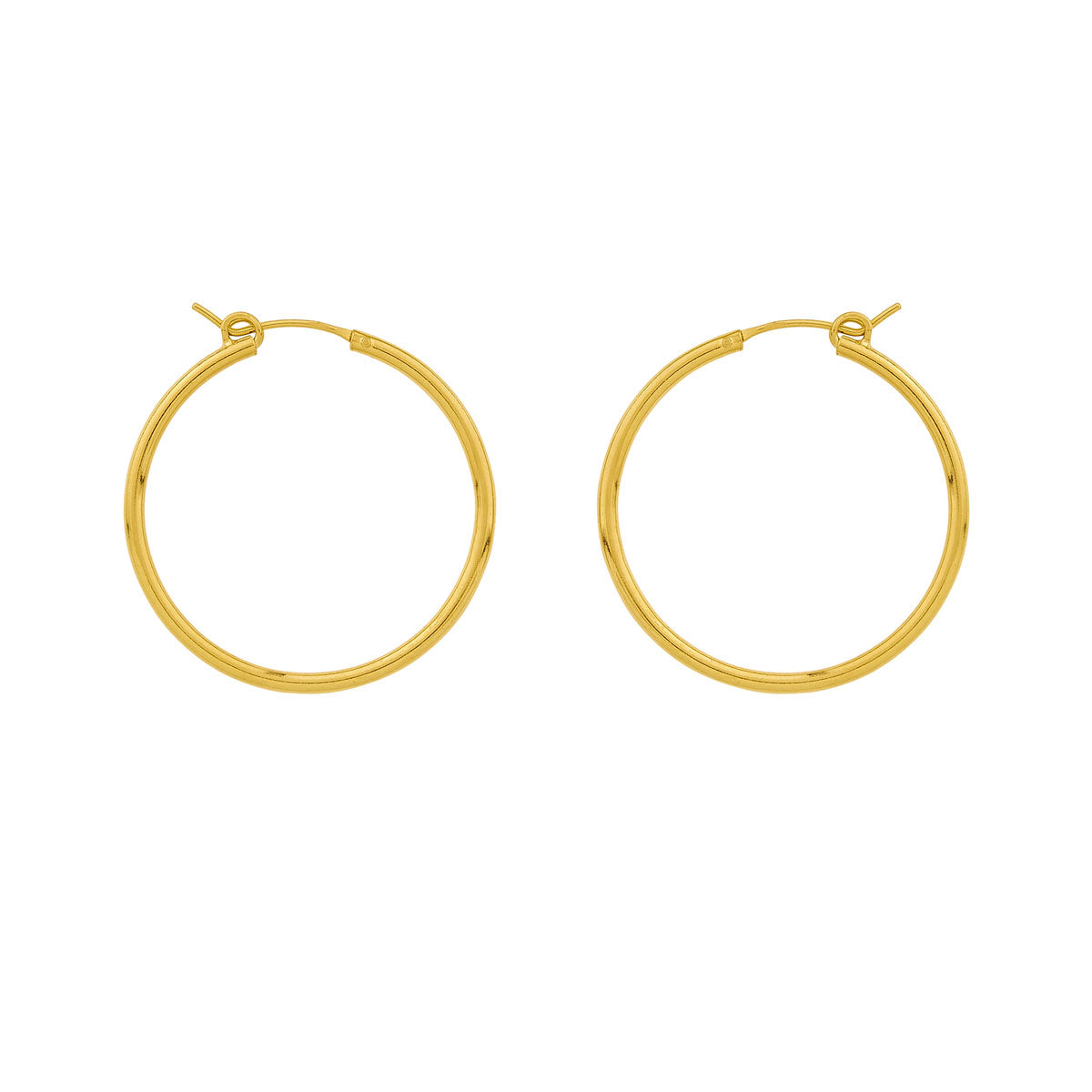 Medium Hoop Earrings for Sleeping - Hypoallergenic & Comfortable Sleep Earrings for Women - Perfect for Nighttime, Travel & Everyday Wear