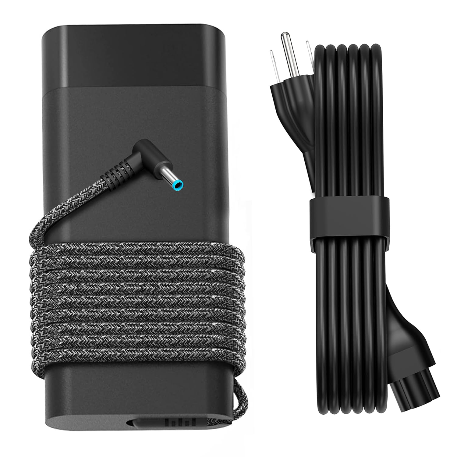 200W HP Laptop Charger - Compatible with HP Omen, Pavilion Gaming 15/16/17, ZBook Fury, Envy 15 & More (TPN-DA10 L00818-850) - AC Power Adapter for Gaming, Work & Travel