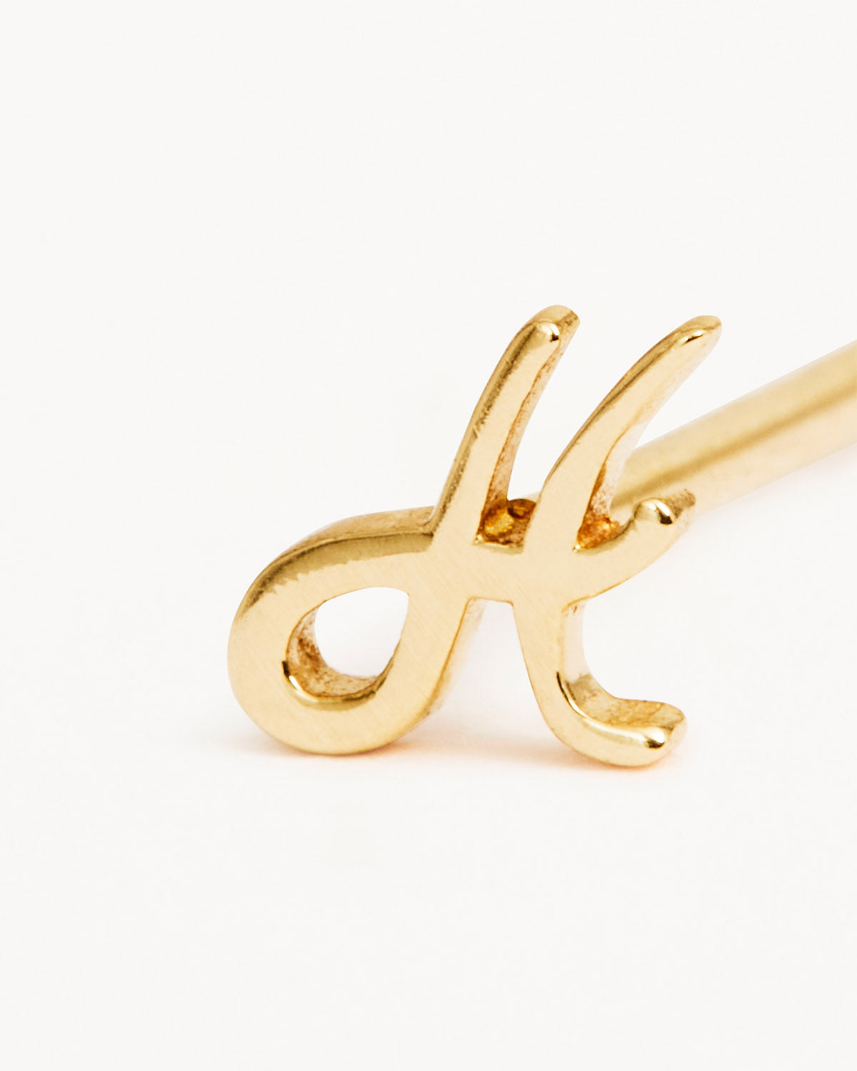14K Solid Gold Love Letter Earrings - Dainty Romantic Jewelry for Women - Perfect Gift for Anniversary, Valentine's Day & Everyday Wear