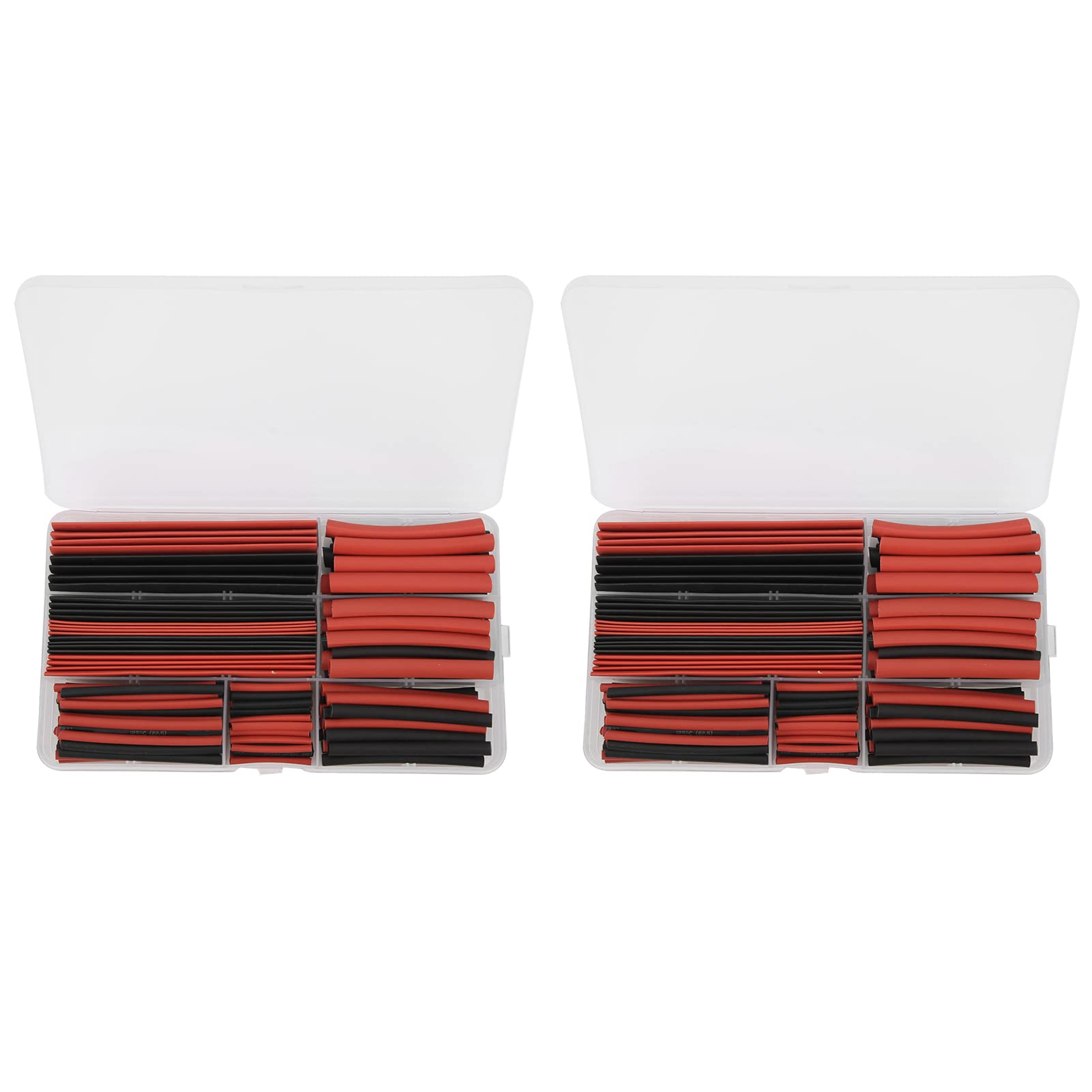 High Expansion Ratio Heat Shrink Tubing - Flame Retardant Electrical Insulation Sleeves (110°C Max Temp) for Wire Protection & Cable Repair | DIY, Automotive & Industrial Use