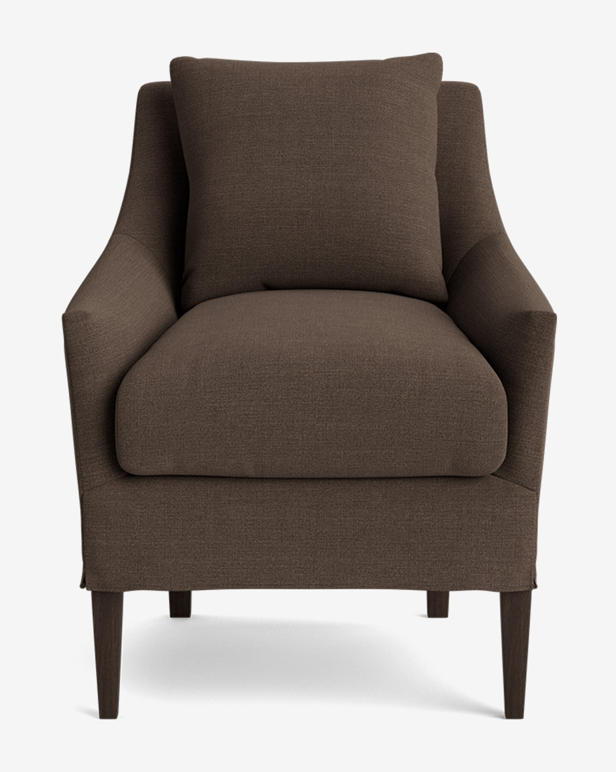 Sascha Slipcover Dining Chair - Washable Upholstered Seat Cover - Modern Farmhouse Style for Kitchen, Dining Room & Office - Comfortable & Stylish Home Decor
