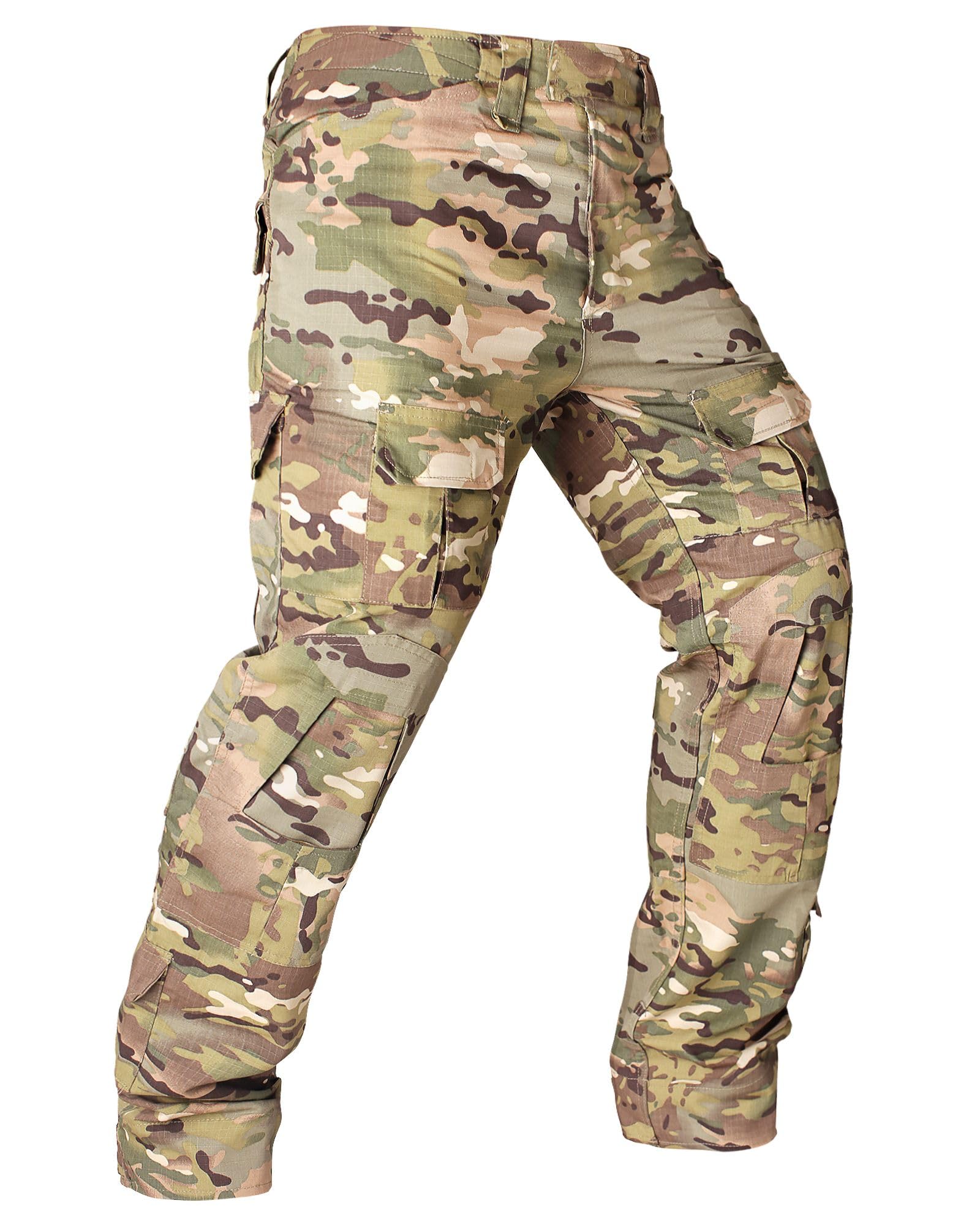 Men's Fleece Lined Tactical Pants - Waterproof Hiking & Winter Work Pants with Thermal Insulation | Outdoor Camping, Hunting & Cold Weather Activities