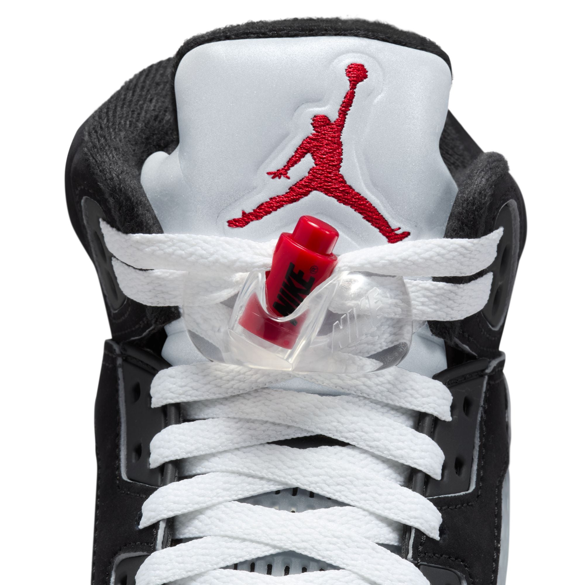 Kids Air Jordan 5 Retro OG 'Black Metallic Reimagined' Basketball Shoes - Boys' & Girls' High-Top Sneakers for Sports & Streetwear Fashion