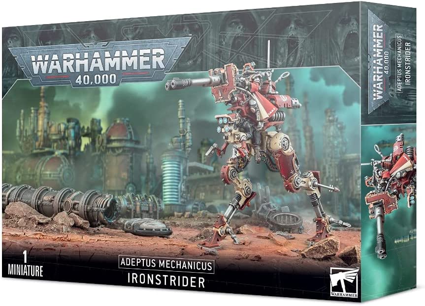 Adeptus Mechanicus Ironstrider - Warhammer 40K Fast Attack Miniature for Tabletop Gaming | Perfect for Competitive Play & Army Building