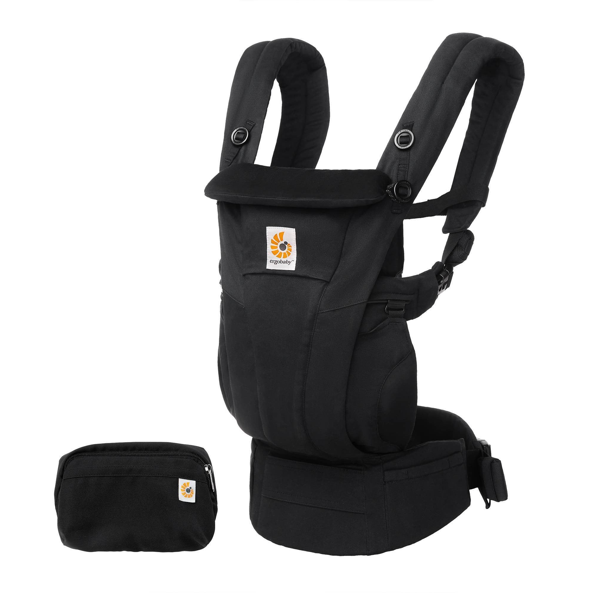 Omni Dream Baby Carrier - Onyx Black | Ergonomic & Adjustable for Newborn to Toddler | Perfect for Hiking, Travel & Everyday Use