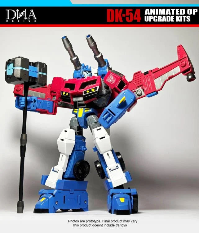 DNA Design DK 54 Upgrade Kit for Transformers Animated Optimus Prime - Enhance Your Collectible Figure with Premium Accessories for Display & Customization