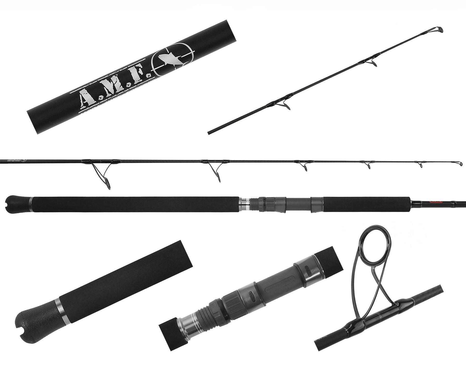 Jigging World AMF Popping Rods – Saltwater Fishing Rod for Surf Casting & Offshore Angling – Perfect for Popping, Jigging & Casting Lures