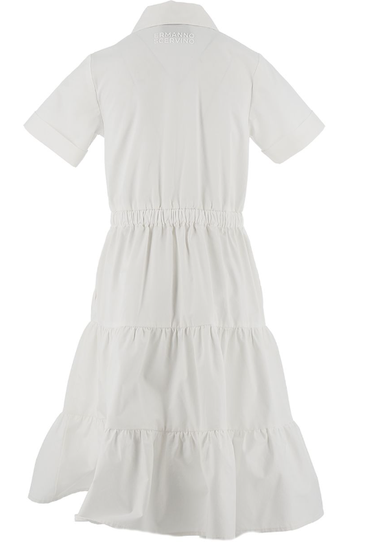 Ermanno Scervino Lace Shirt Dress for Women - Size 8 (16A) | Elegant Office Wear & Special Occasion Outfit