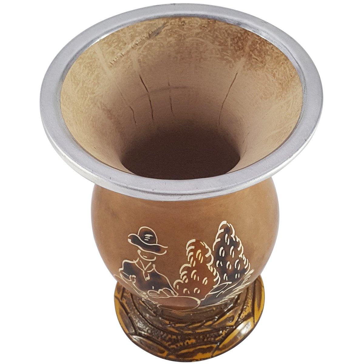 Premium Chimarrão Gourd & Bombilla Set - Traditional Brazilian Yerba Mate Cup & Straw - Perfect for Tea Lovers & Cultural Enthusiasts