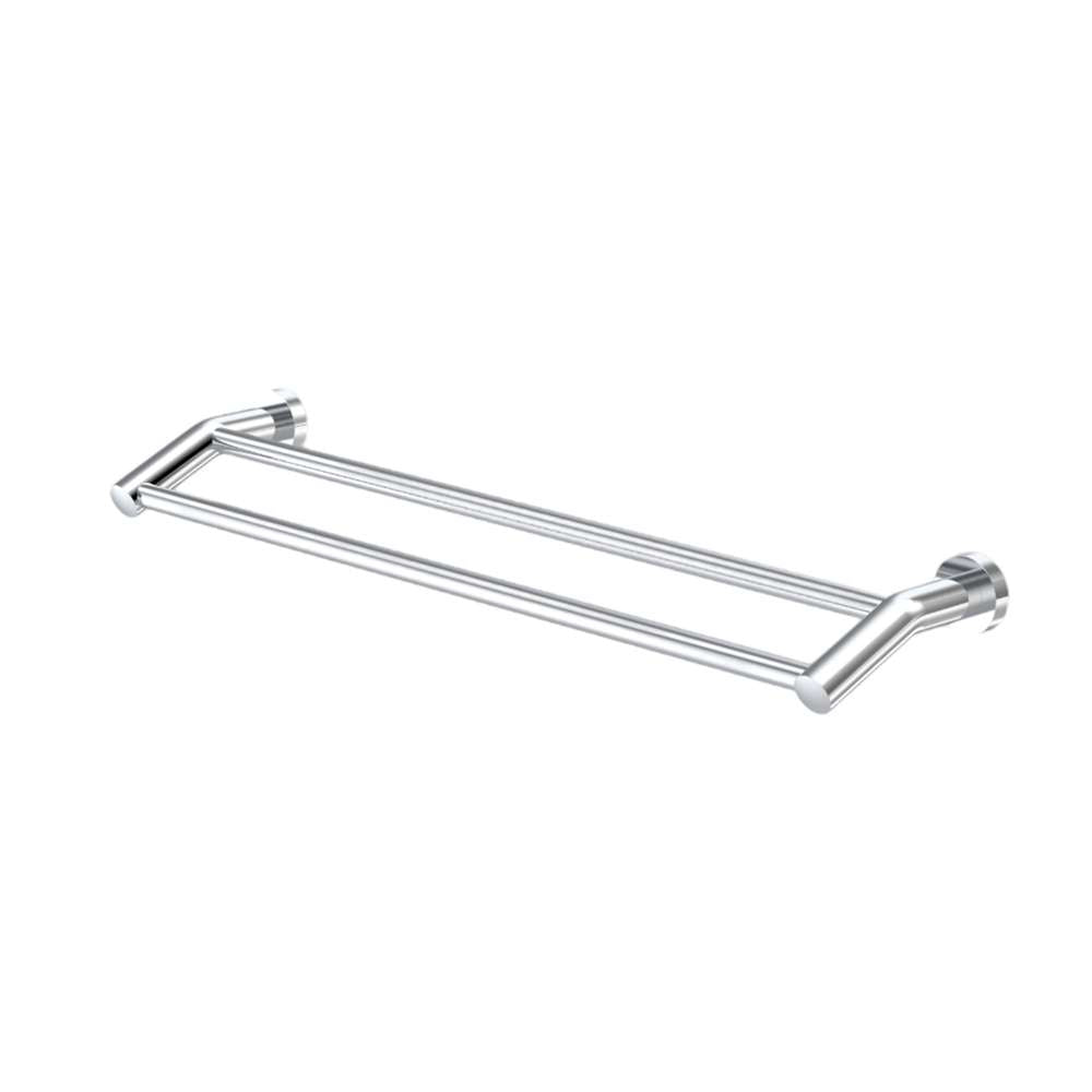 Stainless Steel Double Towel Rail 630mm - Caroma Cosmo Bathroom Towel Holder for Modern Homes & Spas - Durable & Stylish Bath Accessory