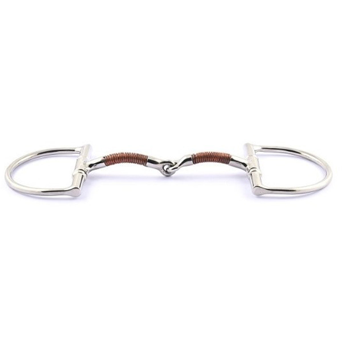 Jump'in Copper Insert Mouth Dee Bit - High-Quality Horse Bit for Training & Dressage - Perfect for Equestrian Riding & Show Jumping