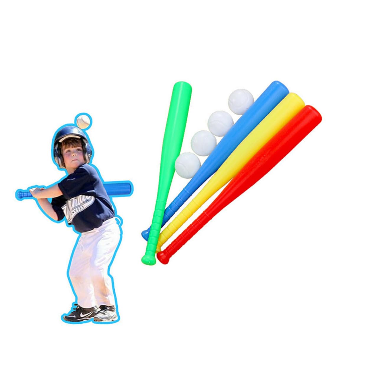 **KOMBIUDA Kids Outdoor Playset – Safe Toddler Playset for Backyard, Park & Playdates – Includes Baby Drum Kit & Bat Sports Toys for Active Outdoor Fun**
