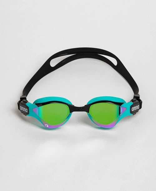 Cobra Tri Mirror Triathlon Swim Goggles - Anti-Fog, UV Protection for Competitive Swimming & Open Water Racing