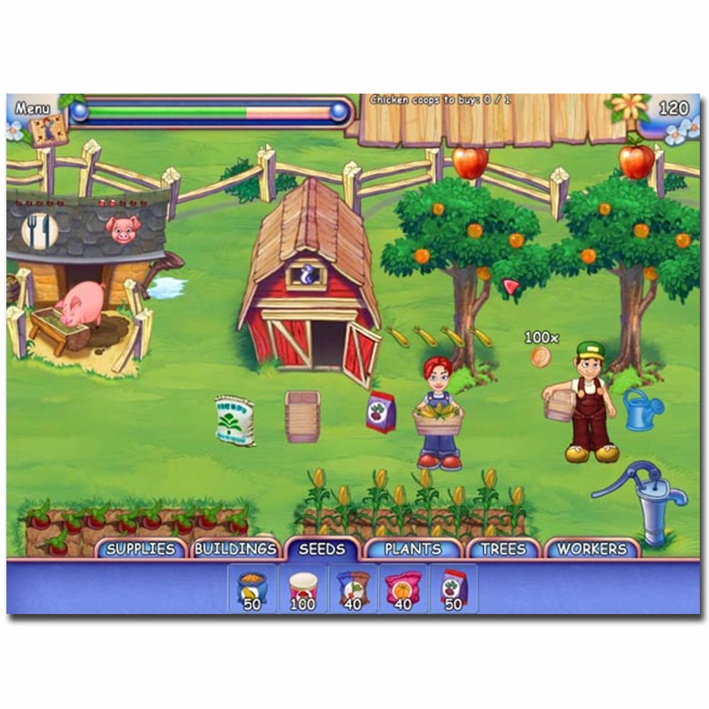 Farm Craft - Fun and Relaxing Farming Simulation Game for PC | Build Your Dream Farm, Grow Crops & Raise Animals | Perfect for Casual Gamers and Farming Enthusiasts