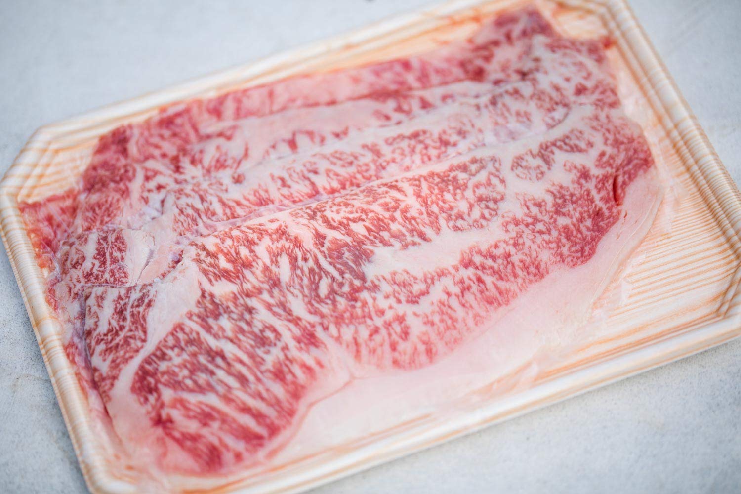 Premium A5 Japanese Wagyu Thin Sliced Ribeye Beef - High Fat Marbling | Overnight Shipping | Perfect for Sushi, Hot Pot & Fine Dining (1.0 lb)