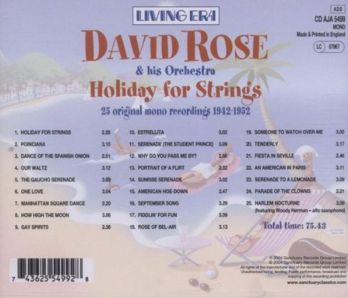 Holiday for Strings - Premium Violin, Viola, Cello & Bass Strings Set | Perfect for Classical, Jazz & Holiday Performances