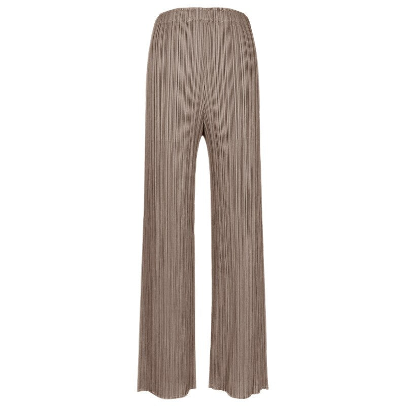 Women's Loose Fit Casual Pants - Comfortable Elastic Waist Lounge Pants for Yoga, Travel & Everyday Wear