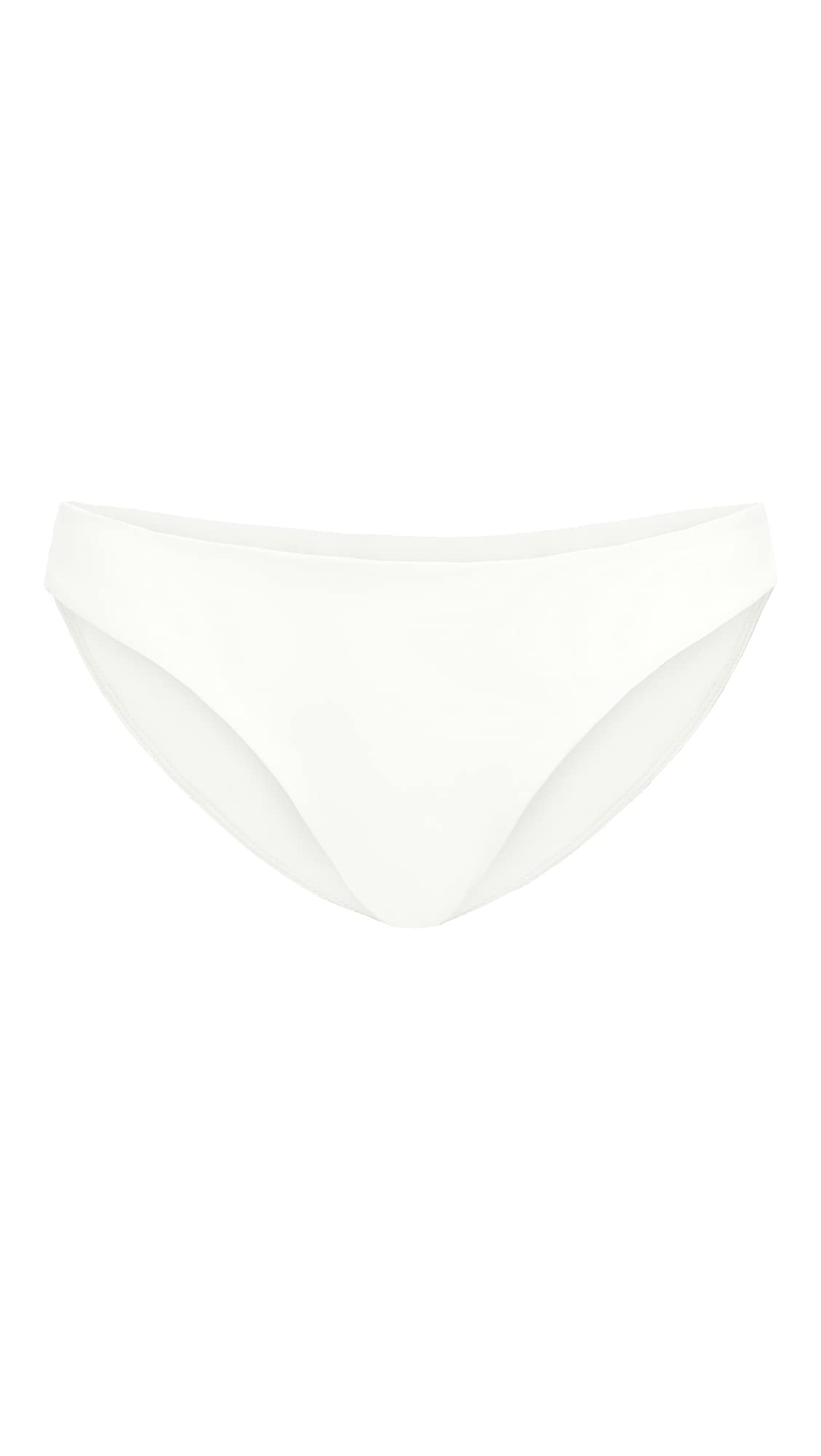 MIKOH Women's Zuma Bikini Bottoms - High Waisted Swimwear, Off White, Size XL | Perfect for Beach Vacations, Pool Parties & Summer Getaways