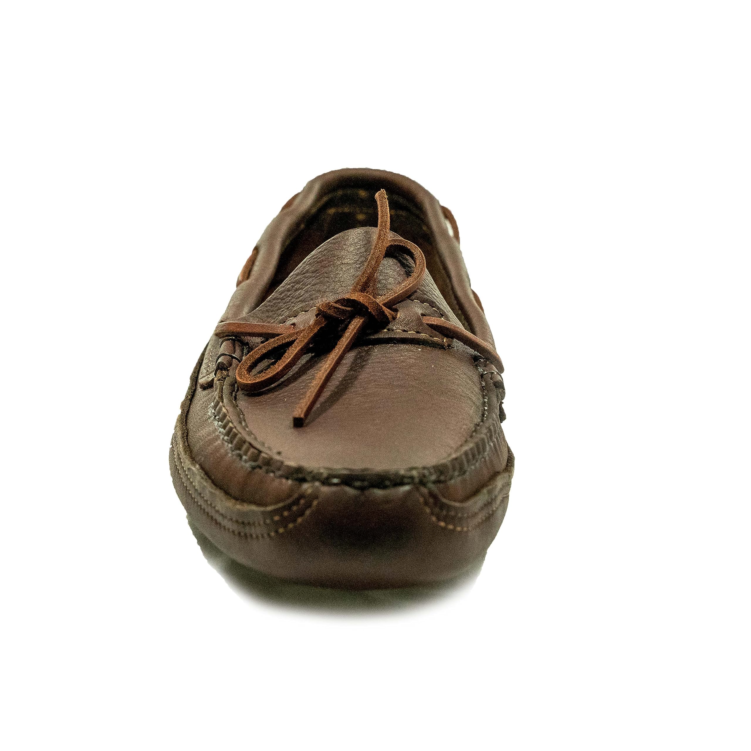 Gokey Double Sole Moc Handmade Leather Shoes - Premium USA-Made Men's Casual Loafers for Work, Office & Everyday Wear