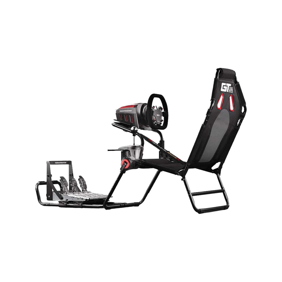 Next Level Racing GT Lite Racing Simulator Cockpit - Foldable & Adjustable Gaming Seat for PC, PS5, Xbox | Perfect for Home Racing Simulators & Esports Gaming Setup