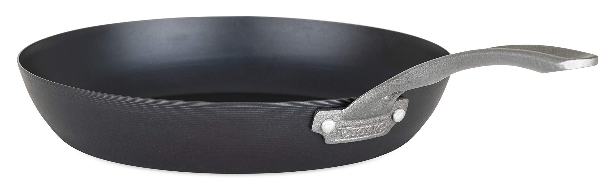 Premium Viking Non-Stick Frying Pans Set - 10 & 12 Inch Blue Carbon Steel Cookware with Black Coating - Professional Kitchen Essentials for Searing, Frying & Sauteing - Perfect for Home Chefs & Restaurant Use