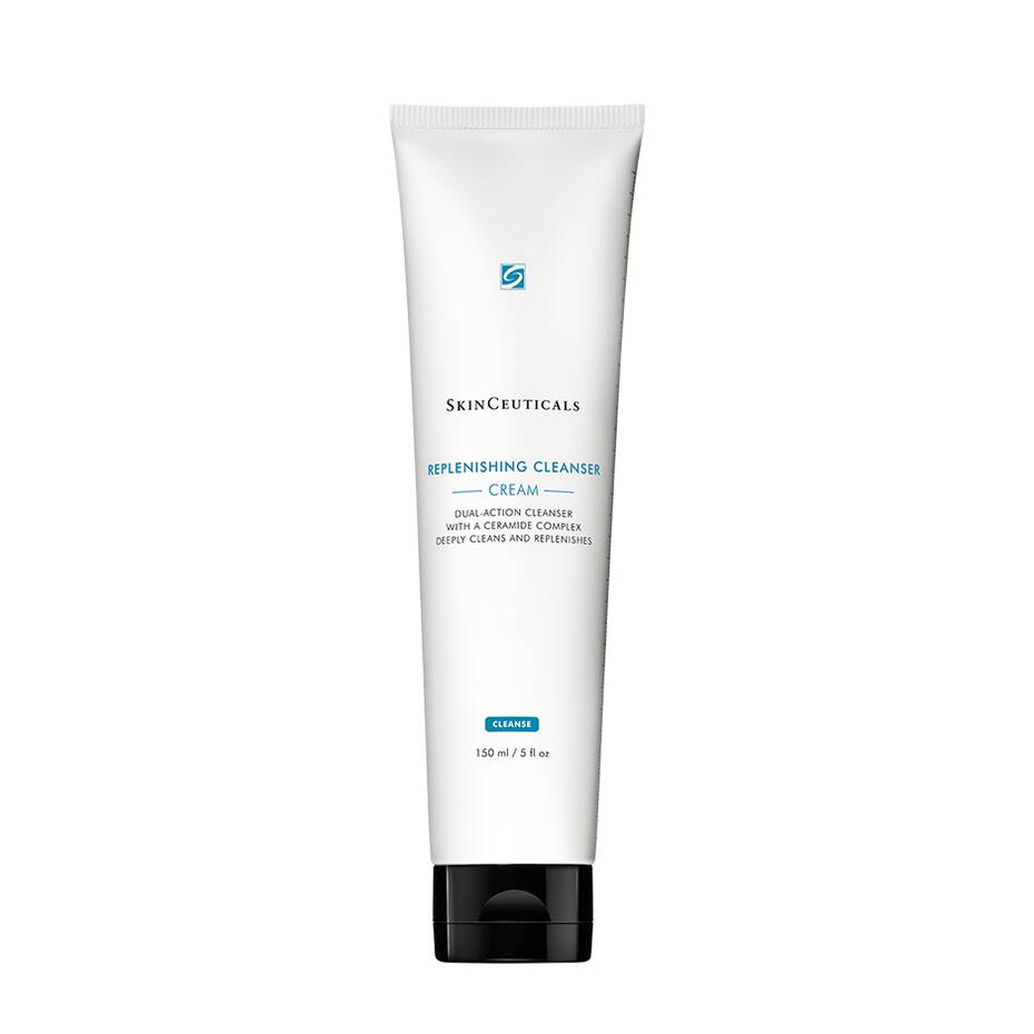 SkinCeuticals Replenishing Cleanser - Gentle Hydrating Face Wash for Dry & Sensitive Skin | Daily Skincare Routine, Post-Procedure Care & Makeup Removal
