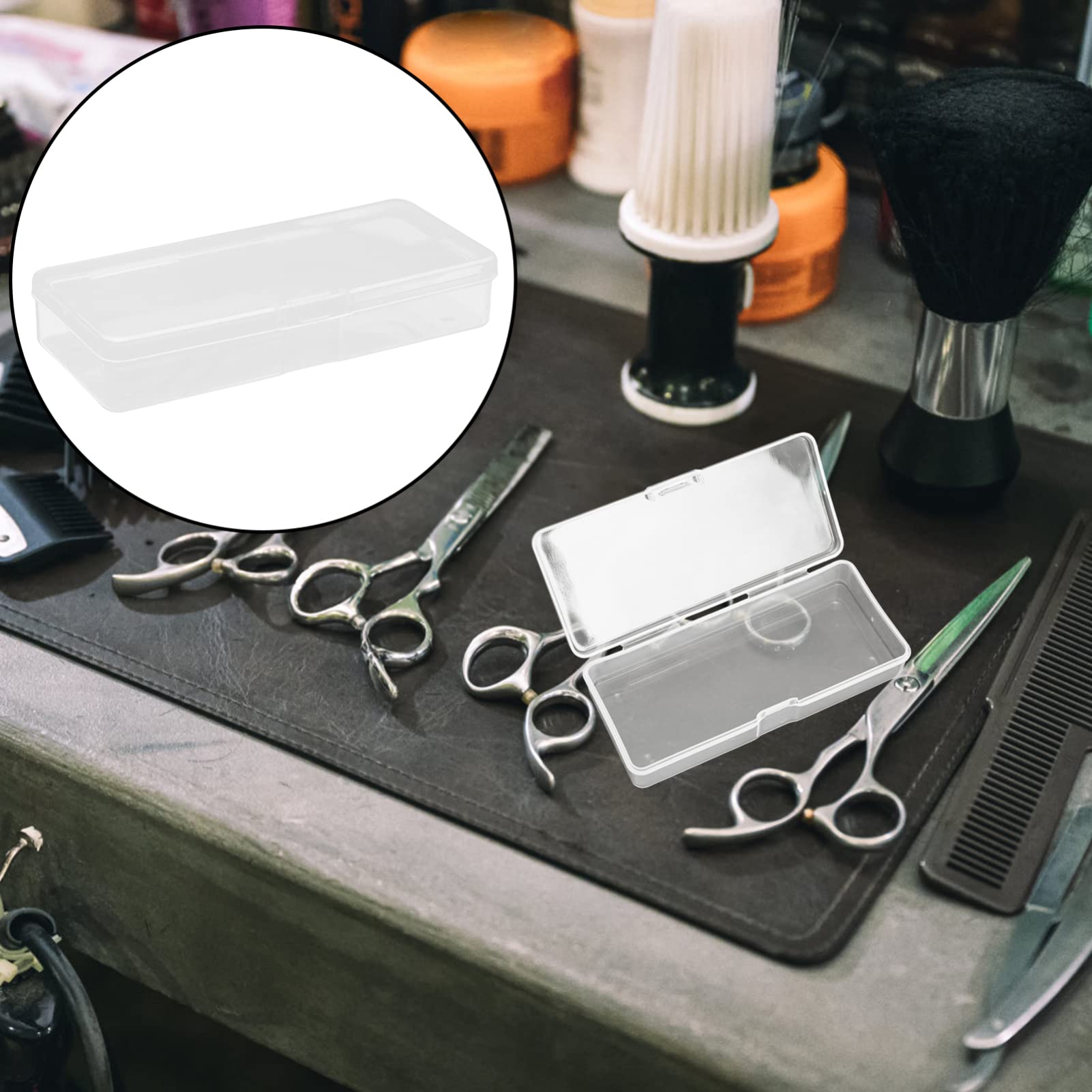 10-Pack Razor Blade Disposal Case - Safe & Secure Blade Holder Container for Used Razors - Perfect for Home, Salon, Barber Shop, and Travel Use