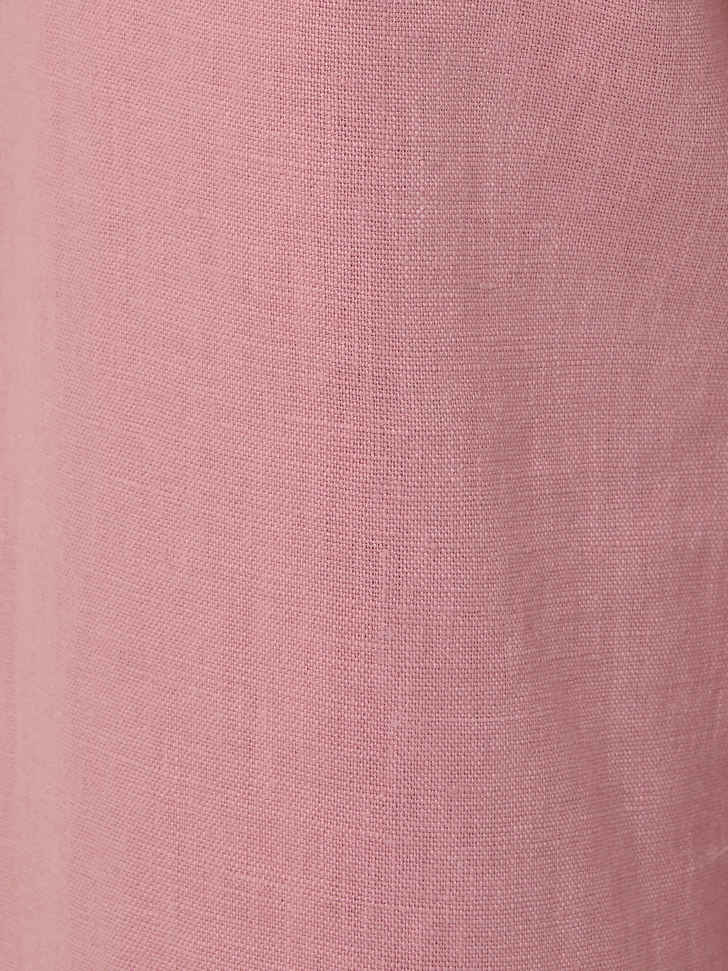 Linen Blake Trouser for Women - Soft Pink High Waist Wide Leg Pants | Comfortable & Breathable Summer Office Wear or Casual Outfit