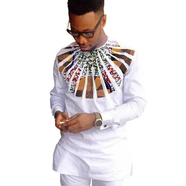 Stylish African Print Shirts for Men | Tobi Traditional Dashiki Tops | Perfect for Casual Wear, Parties & Cultural Events