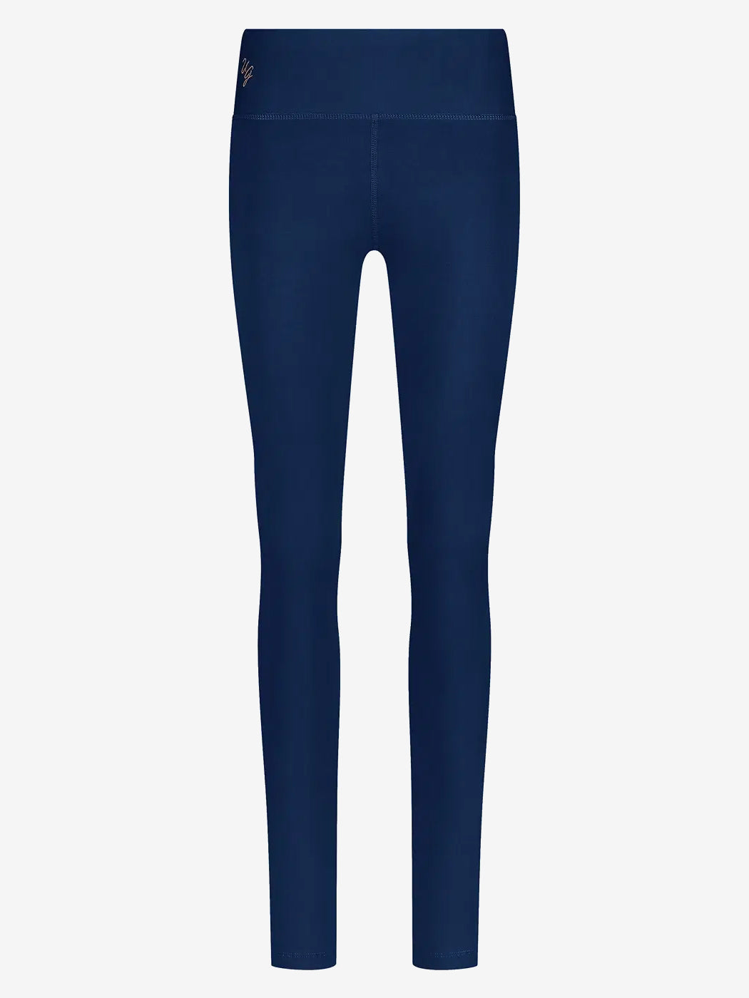 Urban Goddess Bhaktified Yoga Leggings - High Waisted Midnight Black Workout Pants for Women | Perfect for Yoga, Gym & Lounge Wear