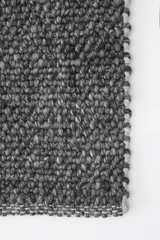 Premium Baya Nebraska Floor Rug - Charcoal Gray - 160cm x 230cm (5.2ft x 7.5ft) - Soft & Durable - Perfect for Living Room, Bedroom, or Office Decor