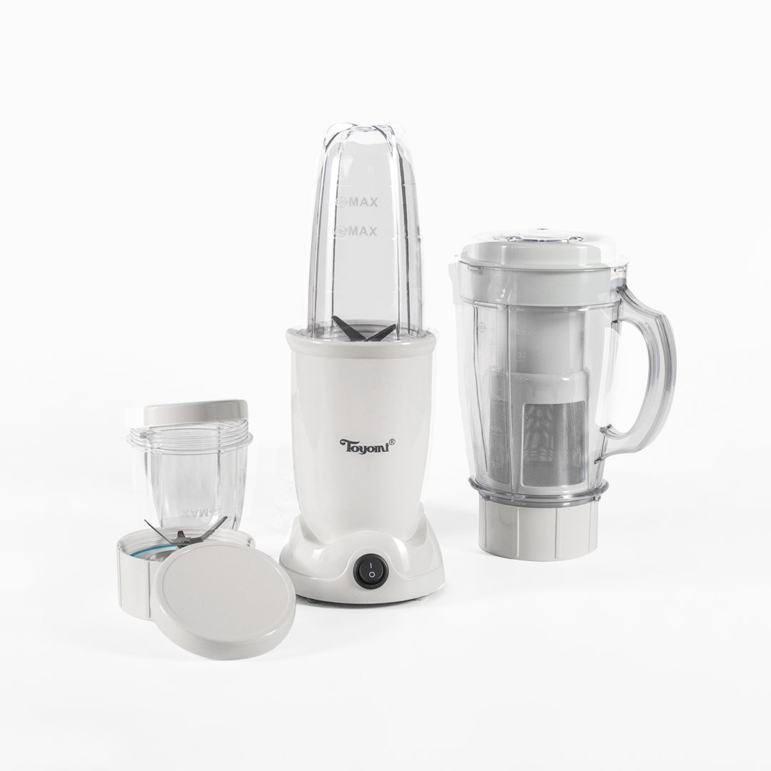 TOYOMI 1000W High-Speed Blender & Food Processor - 6-in-1 Multifunction Kitchen Appliance with 2L BPA-Free Jar - Perfect for Smoothies, Juices, Baby Food & Meal Prep (Model BL-2926)
