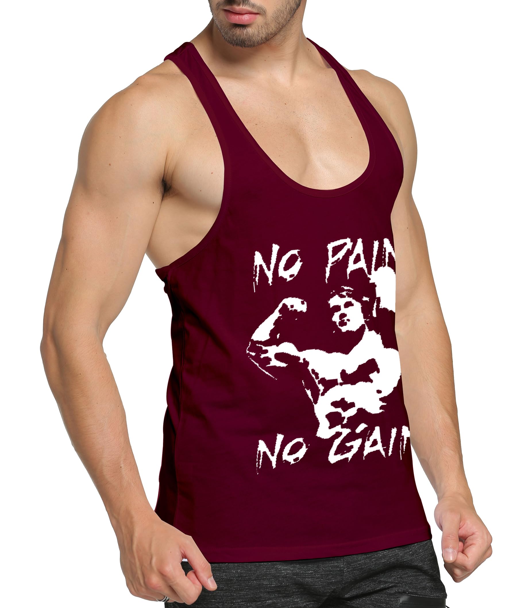 Men's 3 Pack Tank Tops - Workout Gym Muscle Shirts, Y-Back Fitness Bodybuilding Sleeveless T-Shirts for Running, Training & Summer Wear