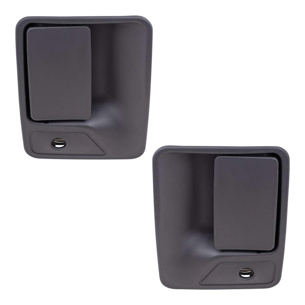 Replacement Front Outer Door Handles with Keyholes for SUV & Pickup Truck - Compatible with 7C3Z-252240-5AA & 7C3Z-252240-4AA - Easy DIY Installation for Driver & Passenger Side - Perfect for Car Repair & Maintenance