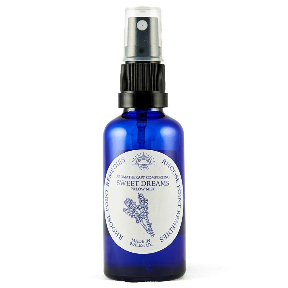 Organic Lavender Pillow Mist Sleep Spray (50ml) - Calming Essential Oils for Better Sleep & Anxiety Relief - Vegan, Cruelty-Free & UK Made - Perfect for Adults & Kids Bedtime Routine, Travel & Relaxation