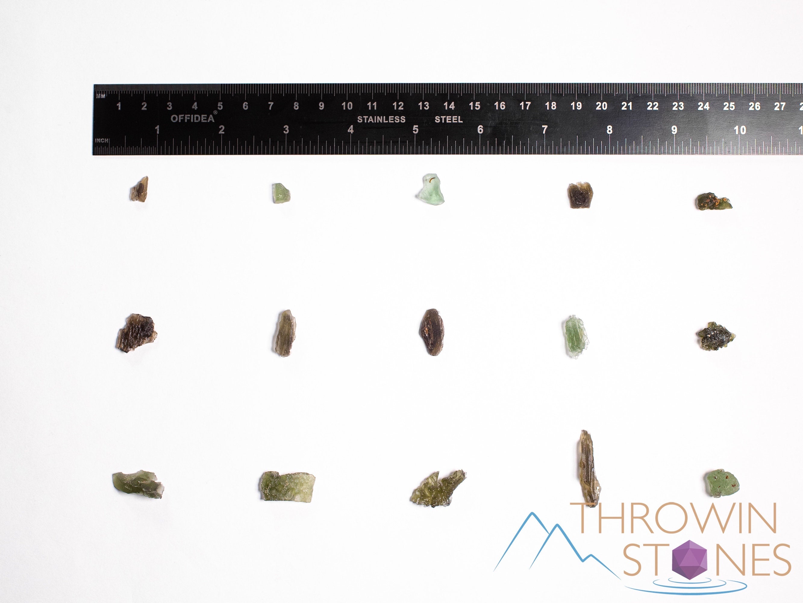 Genuine Raw Moldavite Crystal Stone - Natural Mini Moldavite Gemstone (E1849) for Jewelry Making, Meditation & Energy Healing
