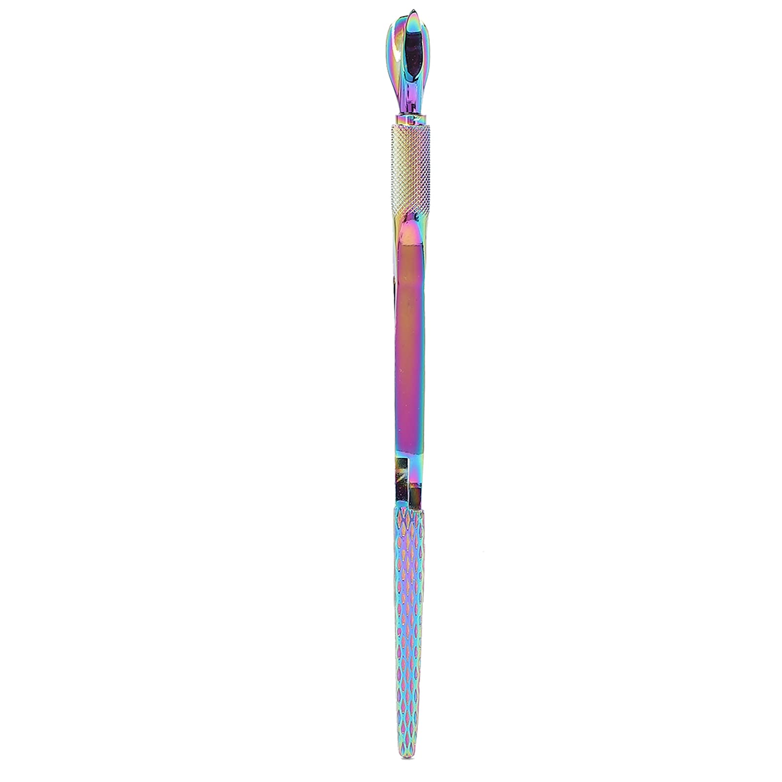 Premium Nail Pinching Tool - Professional False Nail Shaper & Cuticle Clipper with Colored Titanium Tips for Manicure & Pedicure | Perfect for Salon, Home Nail Care & DIY Gel Polish Removal