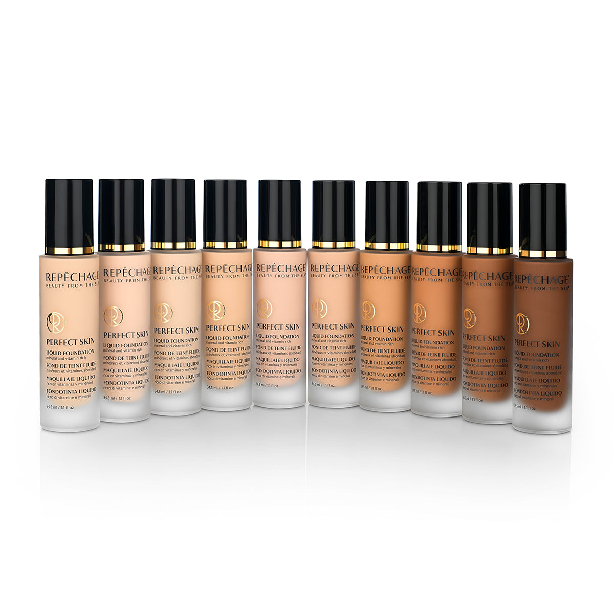 Perfect Skin Liquid Foundation - Cool Tone (PS3) | Flawless Matte Finish for Oily & Combination Skin | Ideal for Everyday Wear & Special Occasions