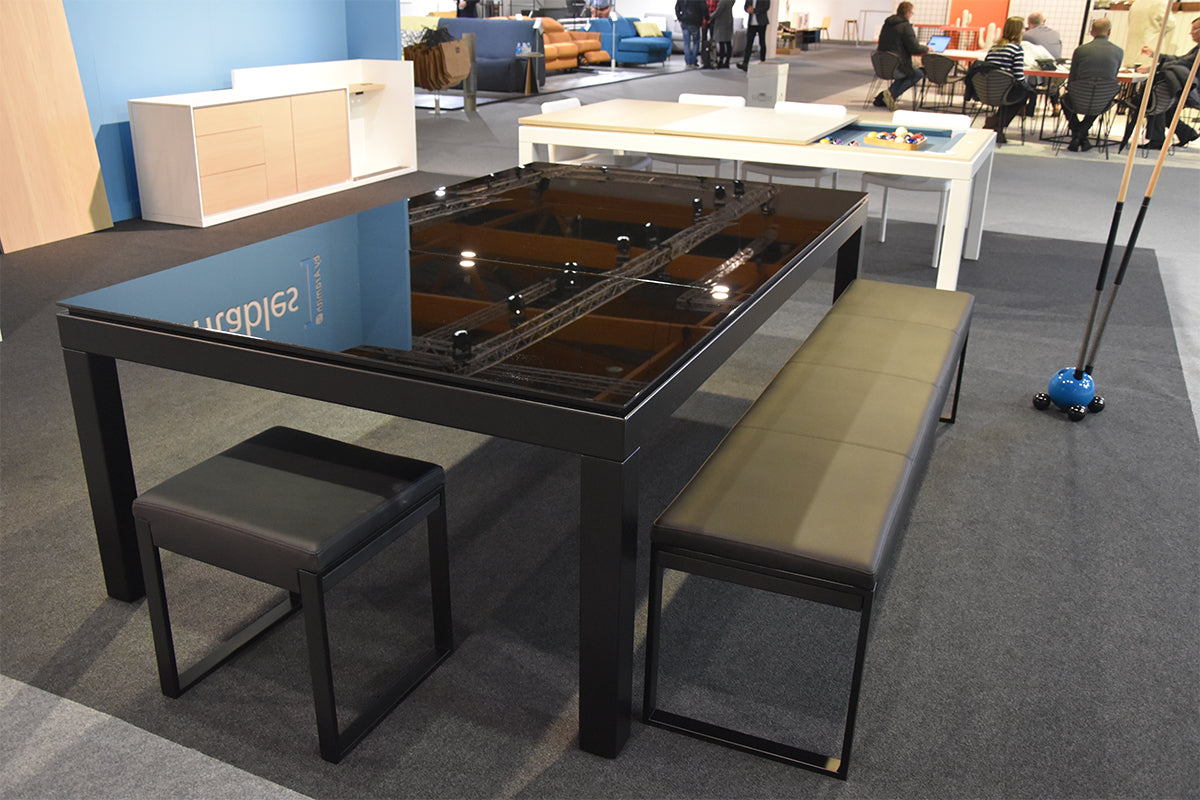 Aramith Fusion Premium Dining Pool Table - Professional Billiards & Game Room Centerpiece for Home Entertainment & Bars