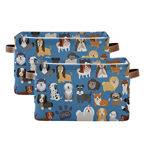 9#Cute Dog Puppy Blue