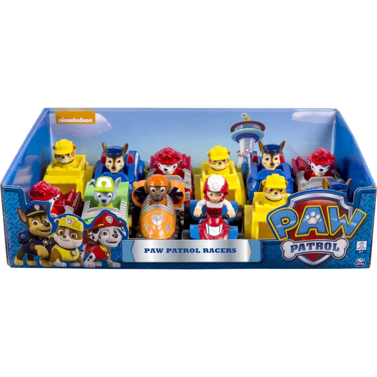 PAW PATROL Rescue Racers Toy Cars - 6-Pack Assorted Die-Cast Vehicles for Kids, Perfect for Playtime, Collecting & Birthday Gifts | Inspired by Popular Animated Series