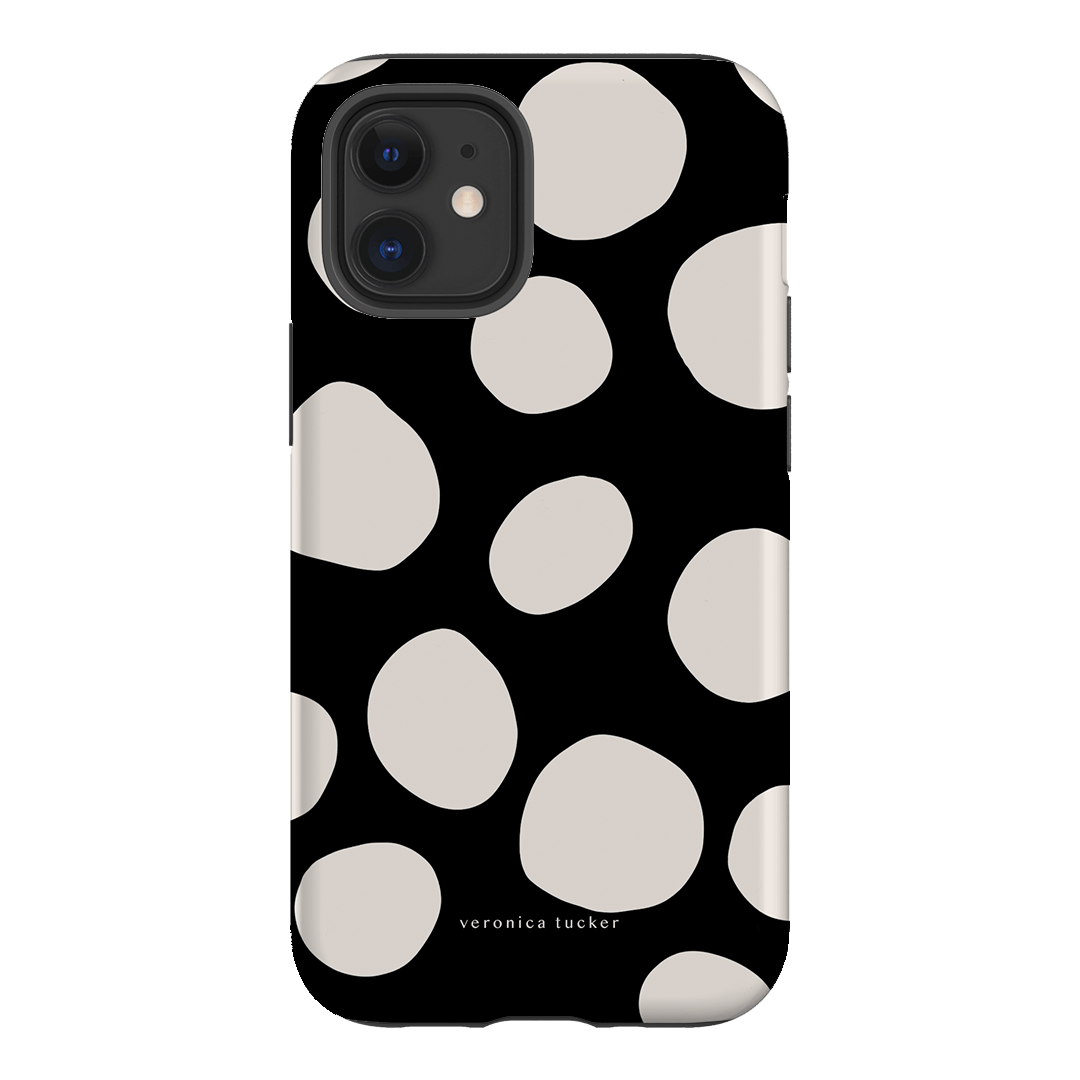 Premium Pebbles Noir Phone Case - Slim Protective Cover for iPhone & Samsung - Perfect for Everyday Use, Travel & Outdoor Activities