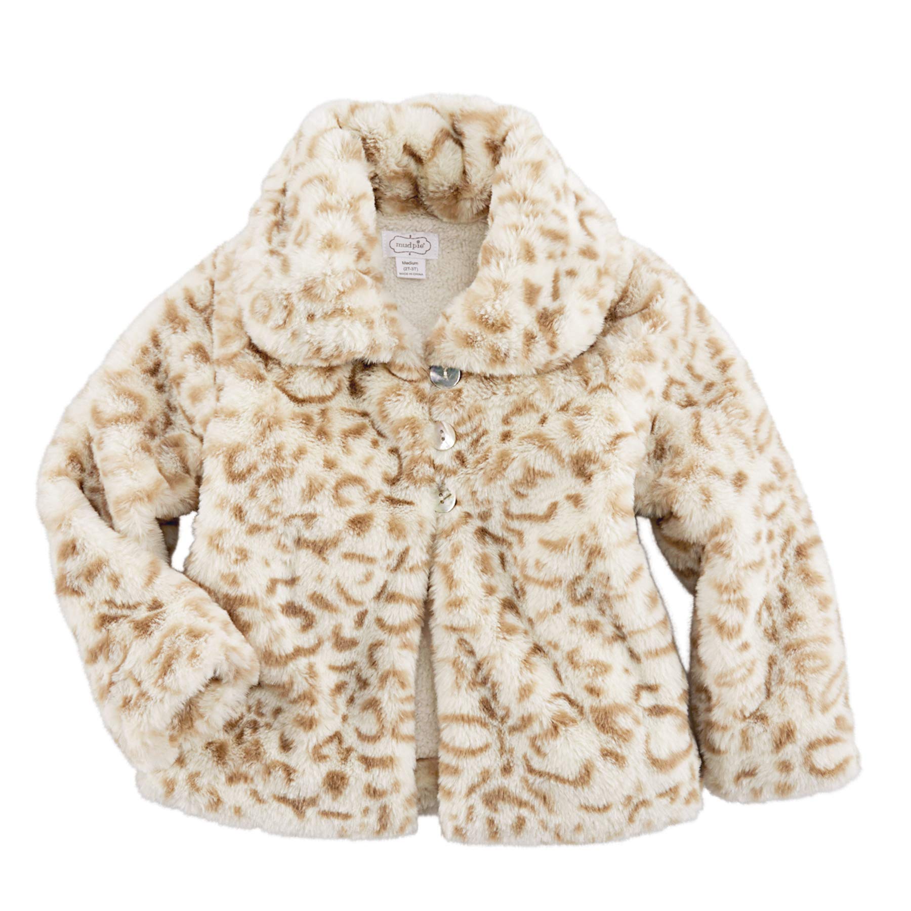 Mud Pie Girls Brown Faux Fur Vest - Cozy Winter Fashion for Kids | Perfect for Holiday Photos, Outdoor Play & Birthday Parties