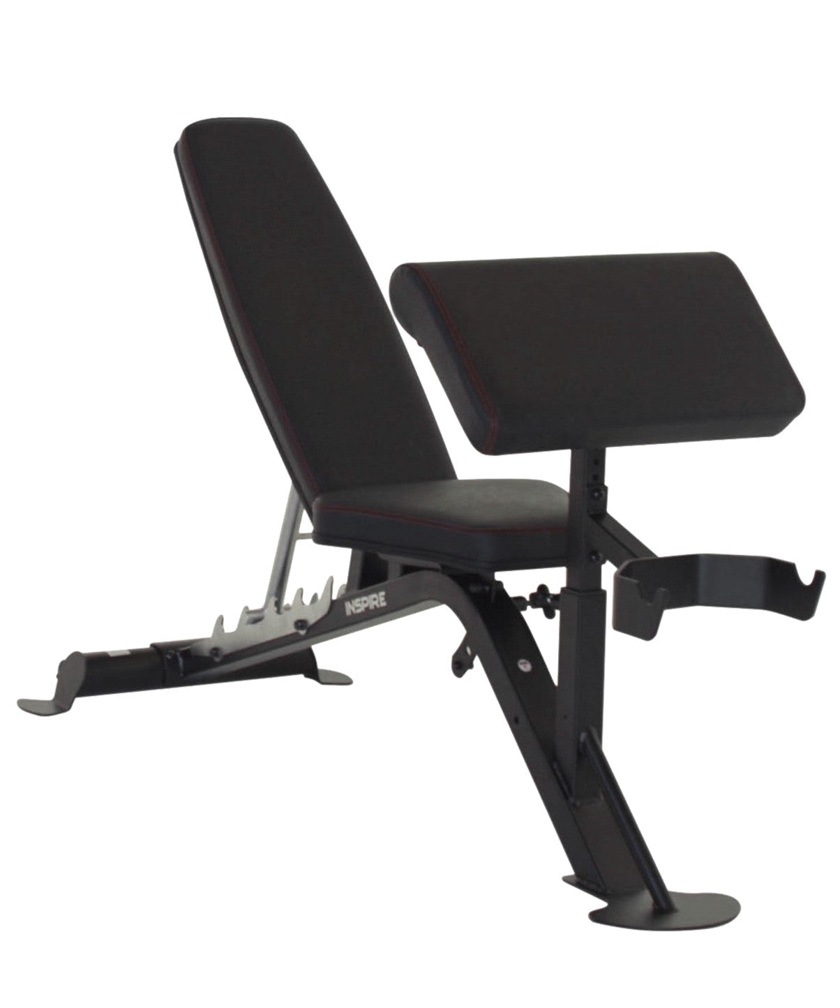 Inspire Fitness Preacher Curl Attachment - Bicep Curl Bar for Home Gym Strength Training - Perfect for Arm Workouts & Muscle Building