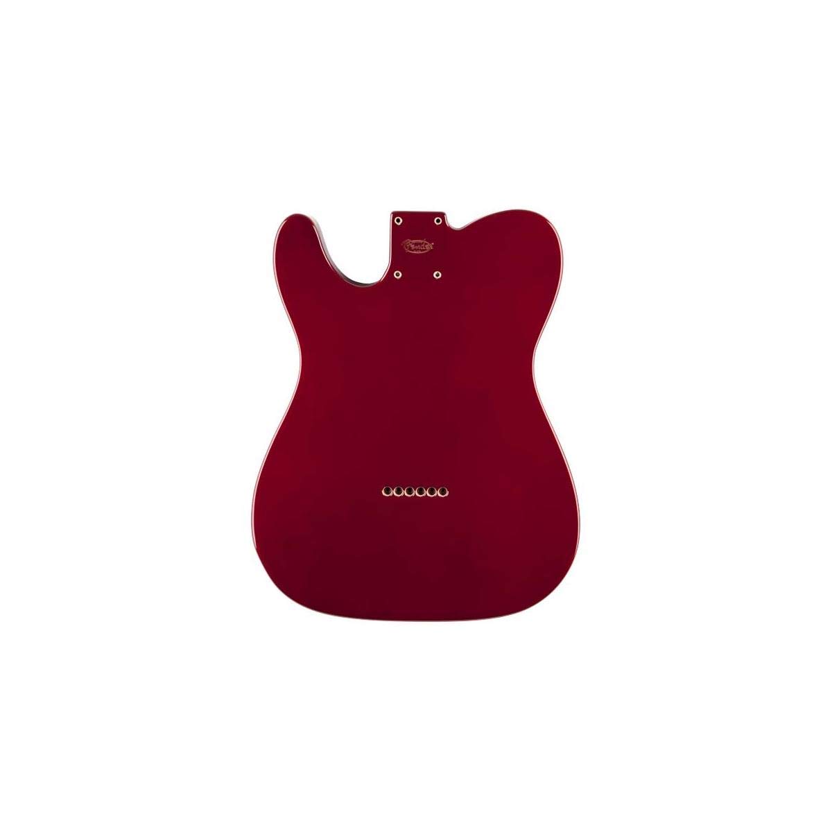 Fender Alder Telecaster Guitar Body - Vintage Bridge Routing - Candy Apple Red Finish - Perfect for DIY Guitar Builds & Custom Upgrades