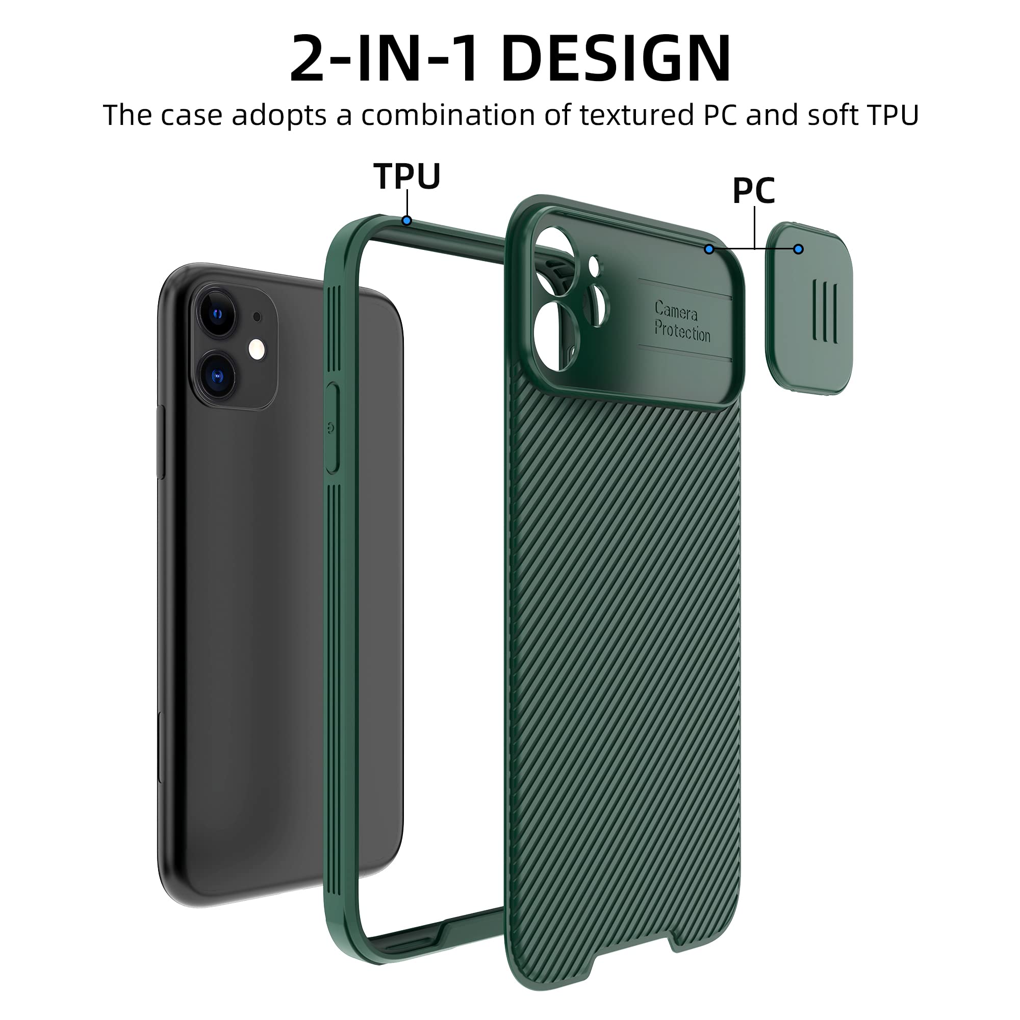 Hitaoyou Magnetic Case for iPhone 11 (6.1