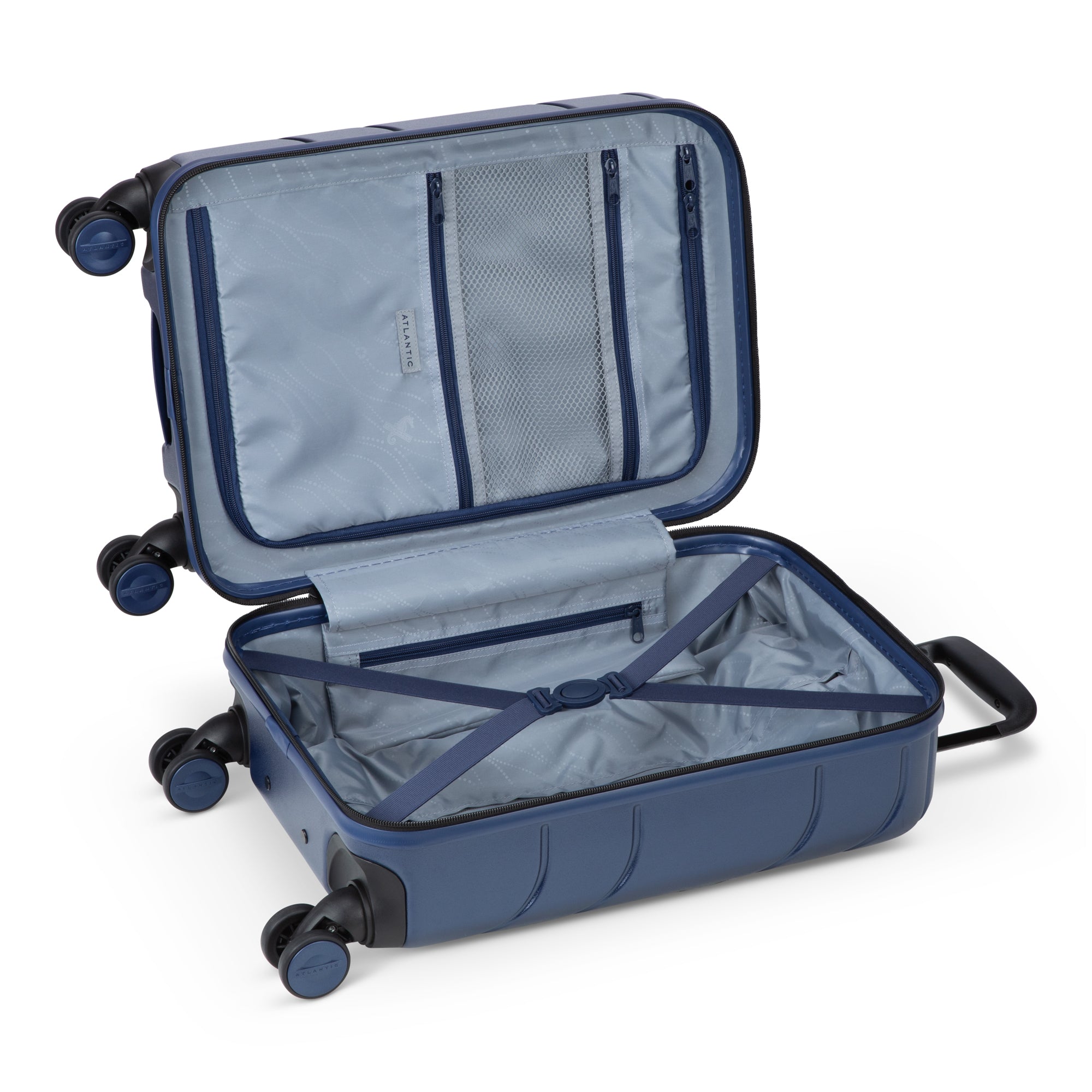 Atlantic Transmarine Carry On Luggage - Lightweight Hardside Spinner Suitcase with TSA Lock for Air Travel, Perfect for Business Trips & Weekend Getaways