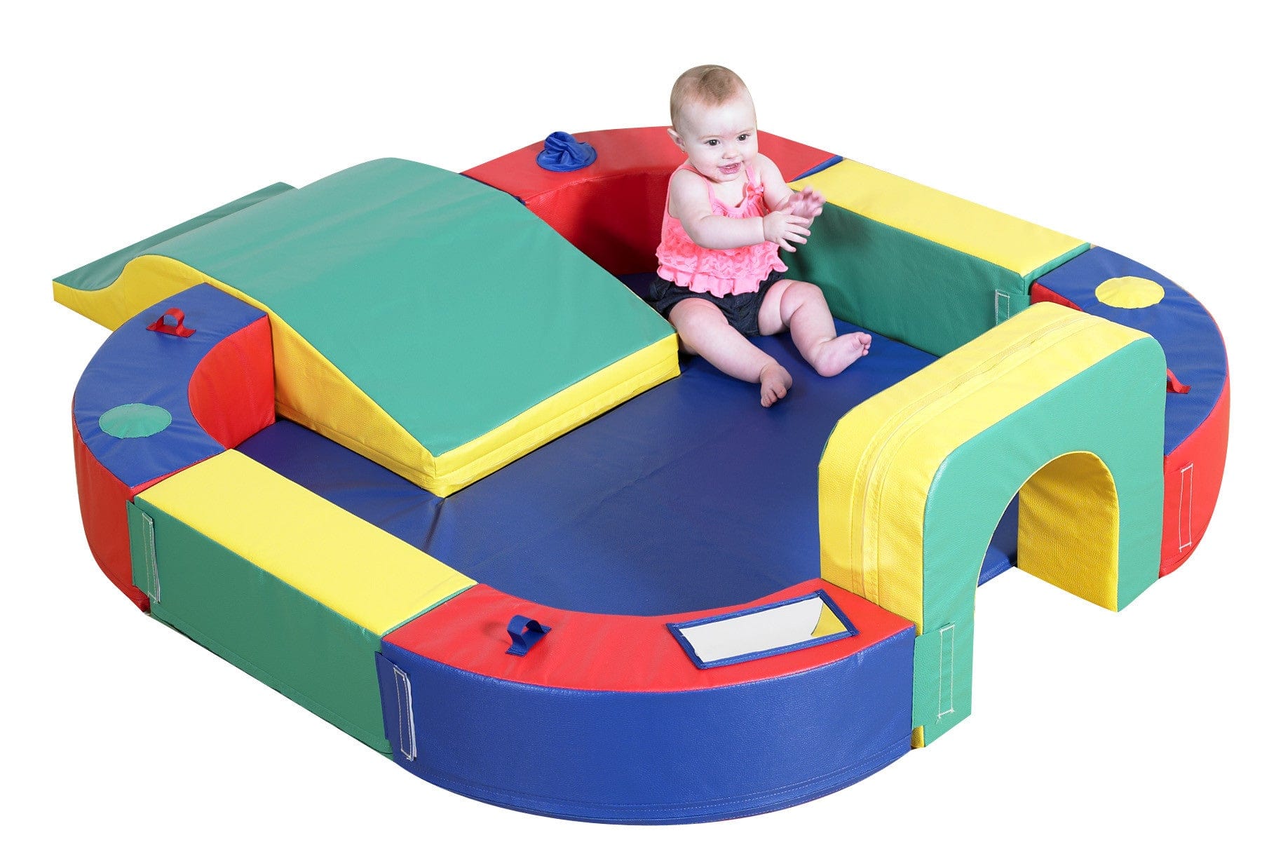 Playring with Tunnel and Slide - Fun Indoor & Outdoor Playground for Kids - Perfect for Backyards, Parks, and Daycare Centers